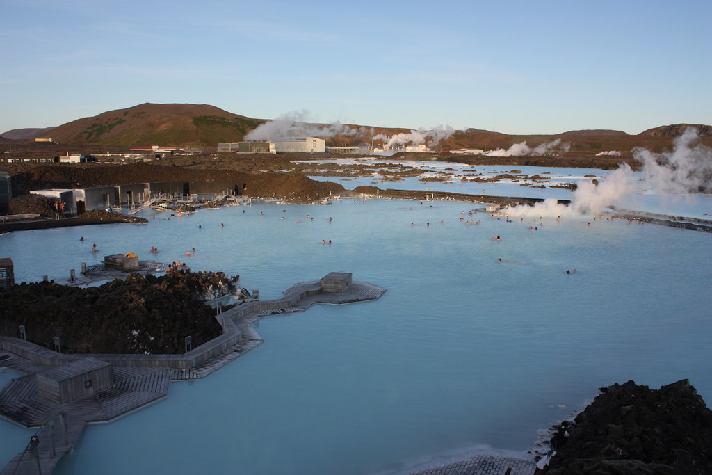 Blue Lagoon (optioneel) — winterbeeld